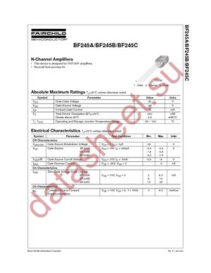 BF245B_D27Z datasheet  